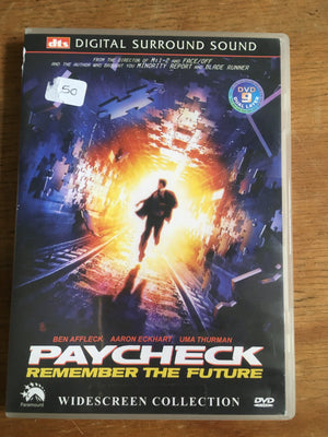 Paycheck- DVD - 2ndhandwarehouse.com