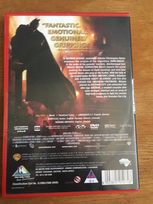Batman Begins-DVD - 2ndhandwarehouse.com