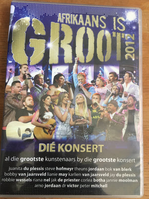 Afrikaans Is Groot 2012-DVD - 2ndhandwarehouse.com
