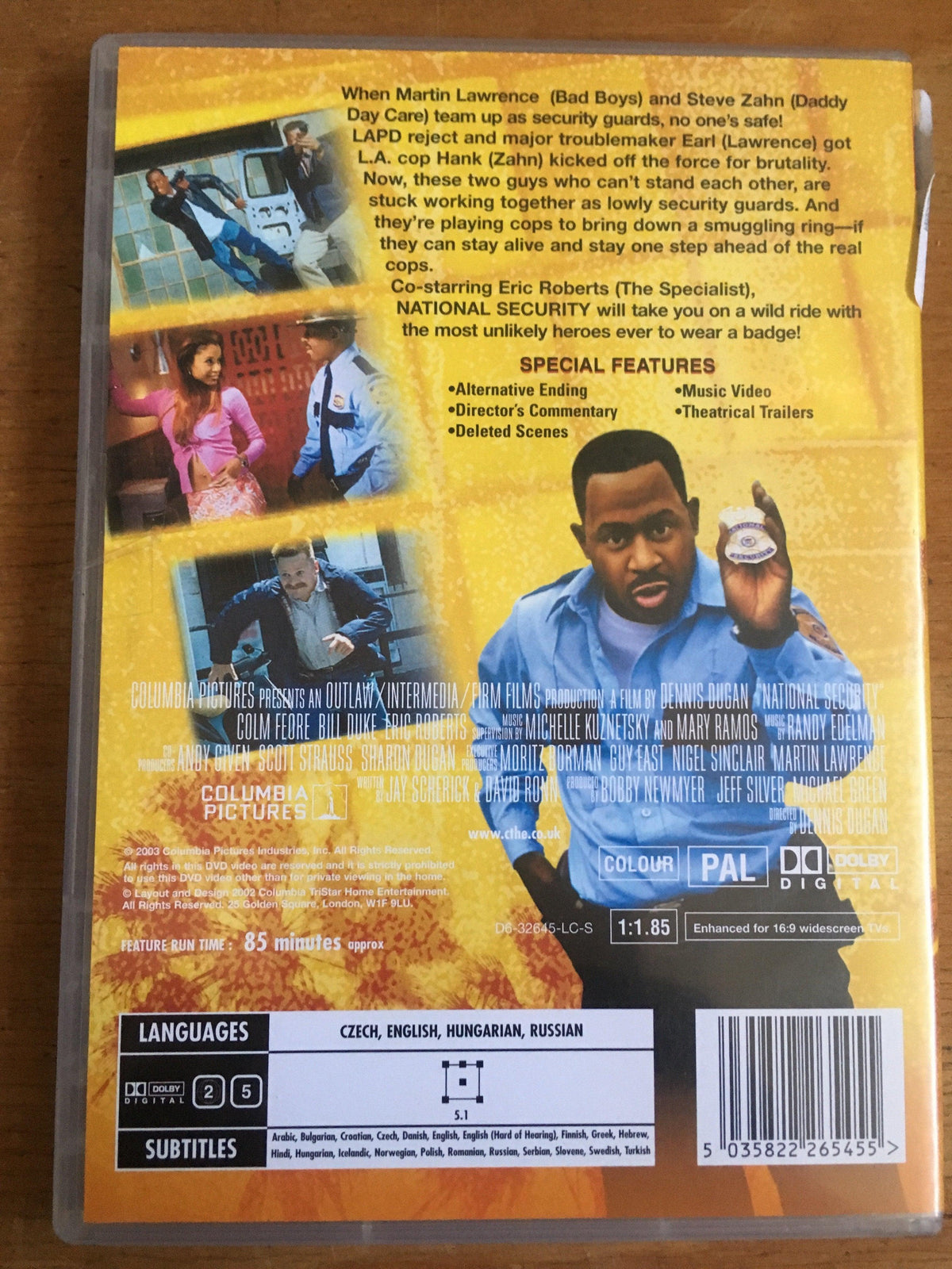 National Security (DVD) - REDUCED BARGAIN | 2ndhandwarehouse.com