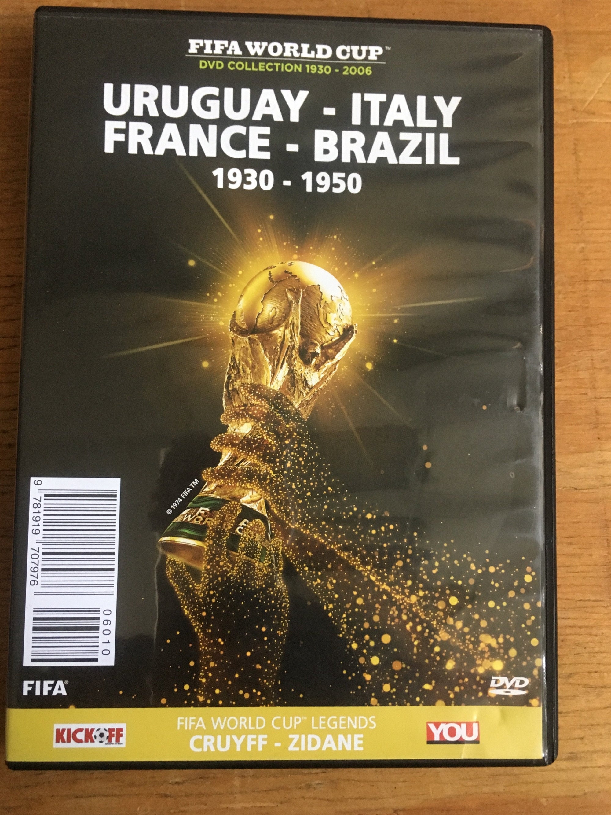 Fifa Uruguay-Italy-France-Brazil 1930-1950 (DVD) - 2ndhandwarehouse.com