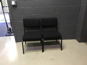 Black Visitor Chair - 2ndhandwarehouse.com