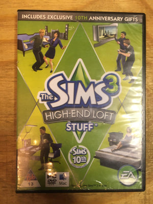 The Sims 3: High End Loft (PC Game) - 2ndhandwarehouse.com