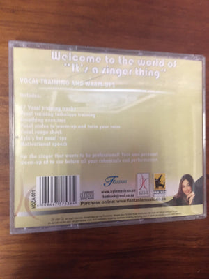 It’s a Singer Thing: Professional Vocal Training - CD - 2ndhandwarehouse.com