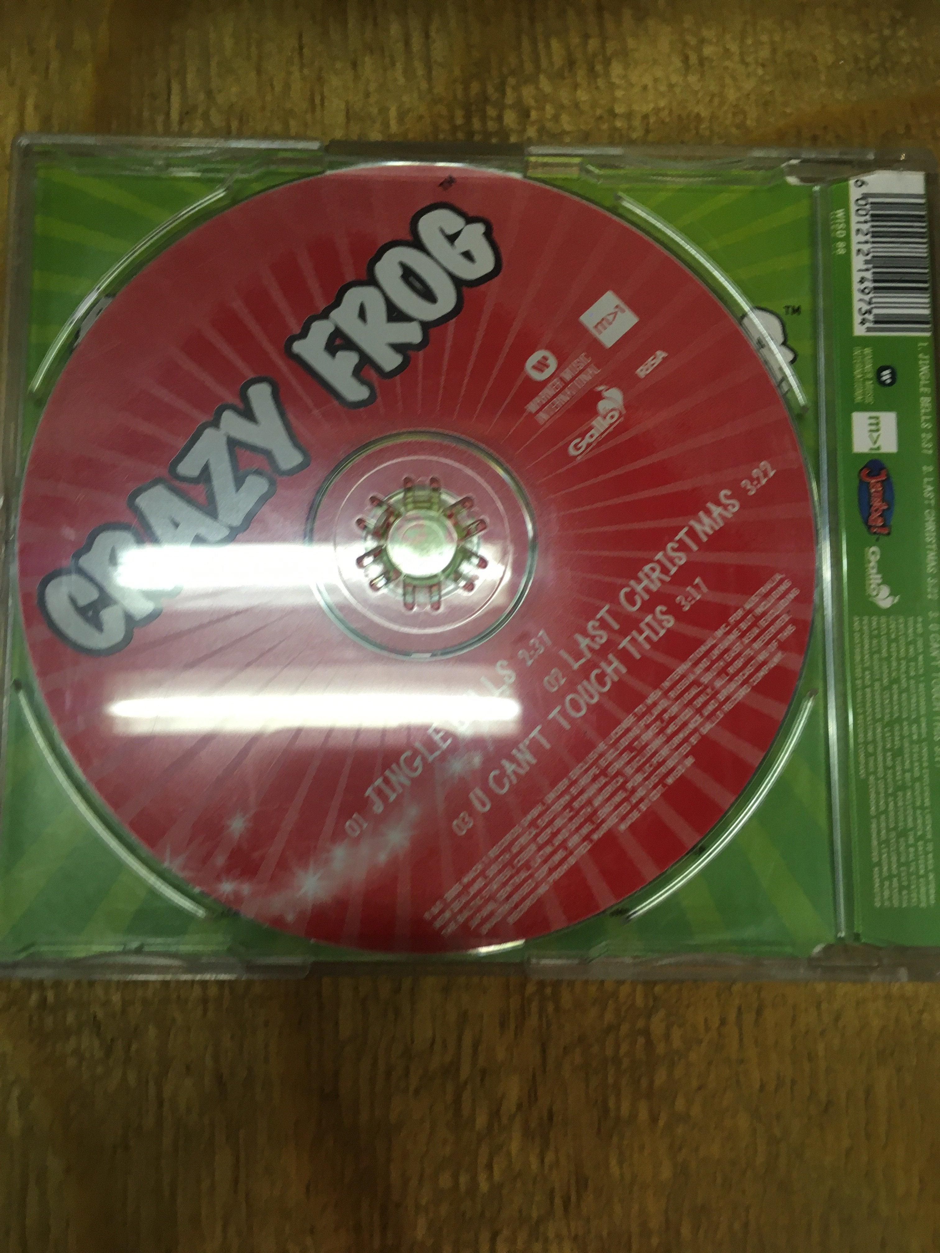 Crazy Frog: Jingle Bells Last Christmas - CD - REDUCED BARGAIN 