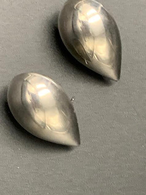 Drop Silver Earings - 2ndhandwarehouse.com
