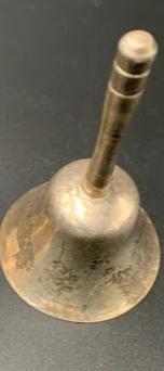 Small Silver Plated Bell - ( No Ringing Bell Inside ) - 2ndhandwarehouse.com