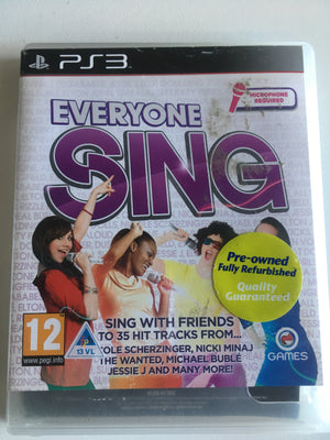 Everyone Sing (PS3) - 2ndhandwarehouse.com