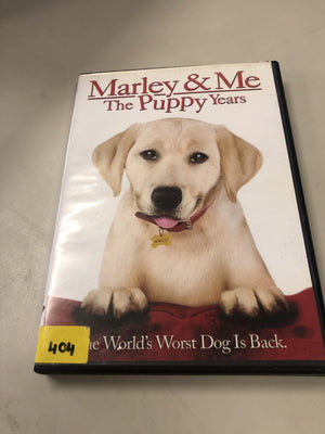 Marley &Me The Puppy Years-DVD - 2ndhandwarehouse.com