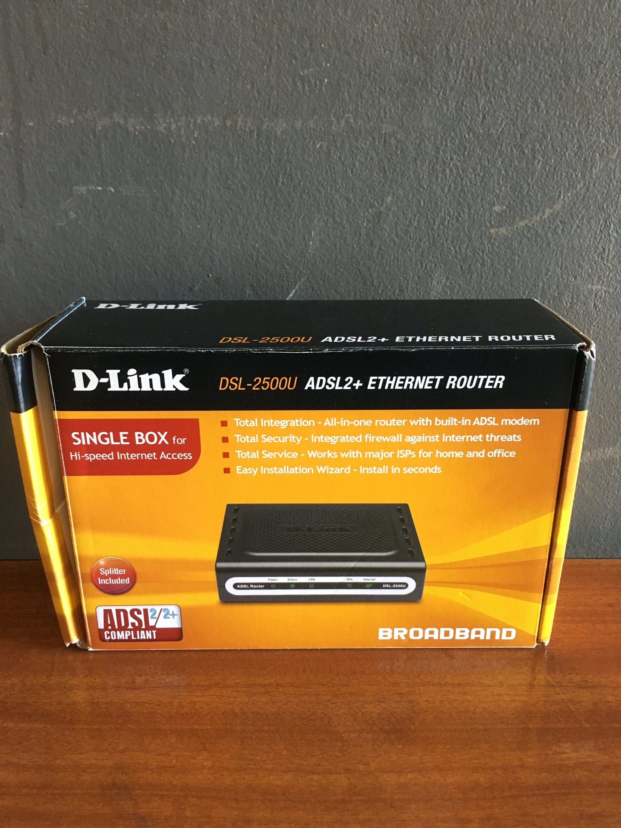 D Link ADSL2+ Router - 2ndhandwarehouse.com