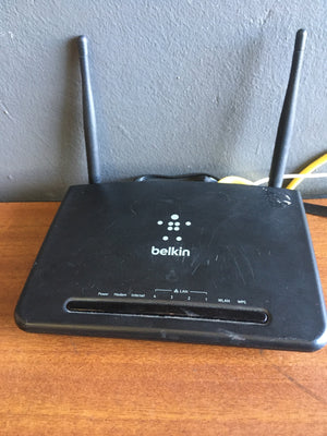 Belkin 4CH Internet Modem / Router - 2ndhandwarehouse.com