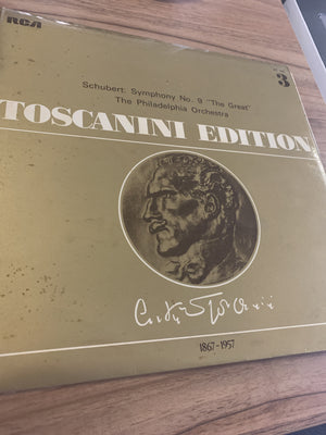 Toscanini Edition 3 -Record - 2ndhandwarehouse.com