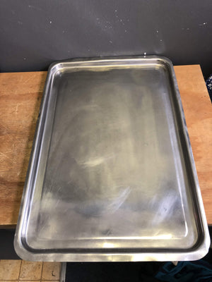 Large Silver Tray - 2ndhandwarehouse.com