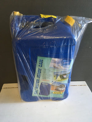25L Blue Plastic Jerry Can - 2ndhandwarehouse.com