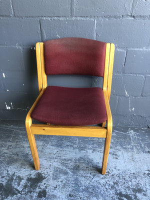 Wooden Vistor Chair - 2ndhandwarehouse.com