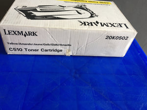 Lexmark Toner Cartridge (Yellow) - 2ndhandwarehouse.com