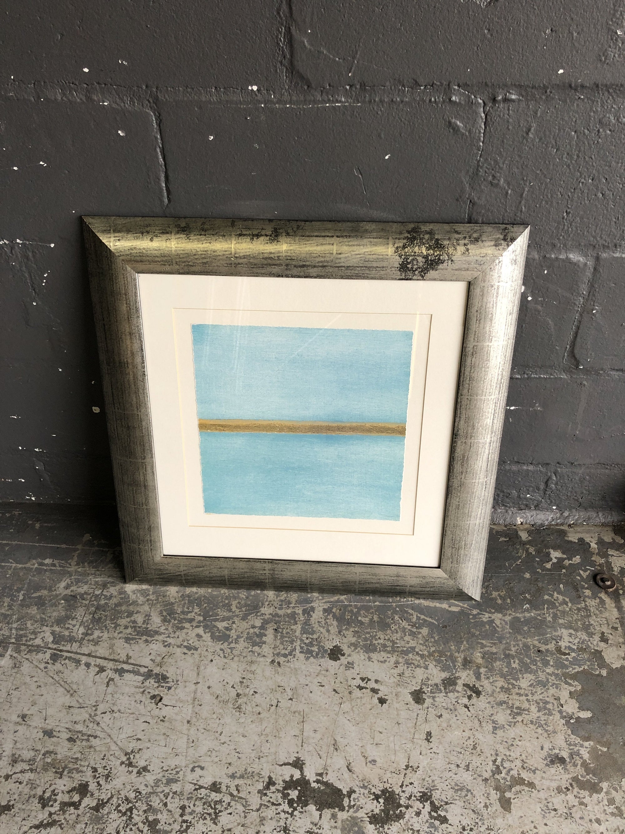 Silver Framed Painting - 2ndhandwarehouse.com