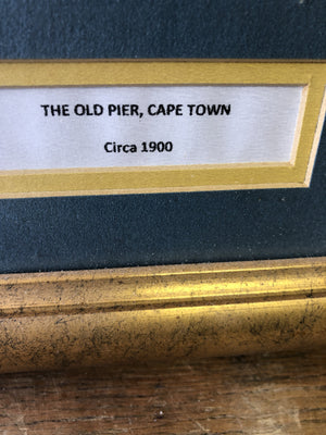 The old  pier cape town frame - 2ndhandwarehouse.com
