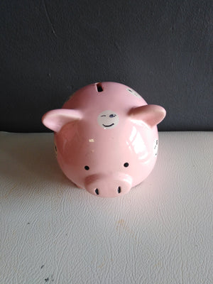 Pink Piggy Bank - 2ndhandwarehouse.com