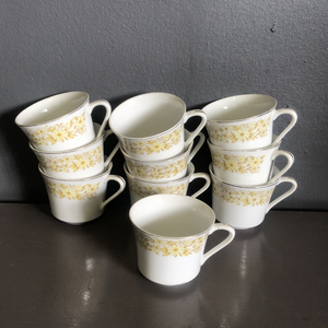 Yellow flowers cup - 2ndhandwarehouse.com