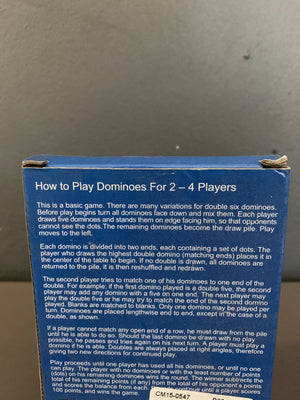 Dominoes Game - 2ndhandwarehouse.com