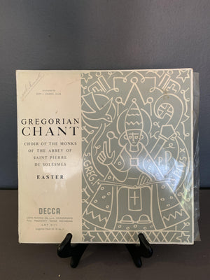 Gregorian Chant (Record) - 2ndhandwarehouse.com