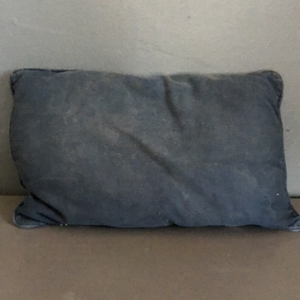 Navy blue cushion - 2ndhandwarehouse.com