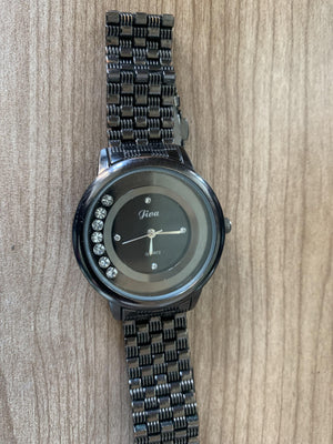 Black Watch with rolly crystals