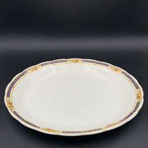 Retro Plater with Floral print on the rim