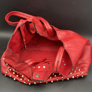 Red boss Studded bag