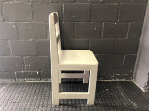 Wooden white chair - PRICE DROP - PRICE DROP