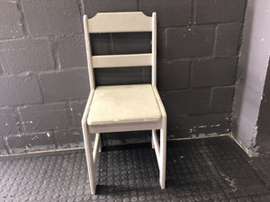 Wooden white chair - PRICE DROP - PRICE DROP