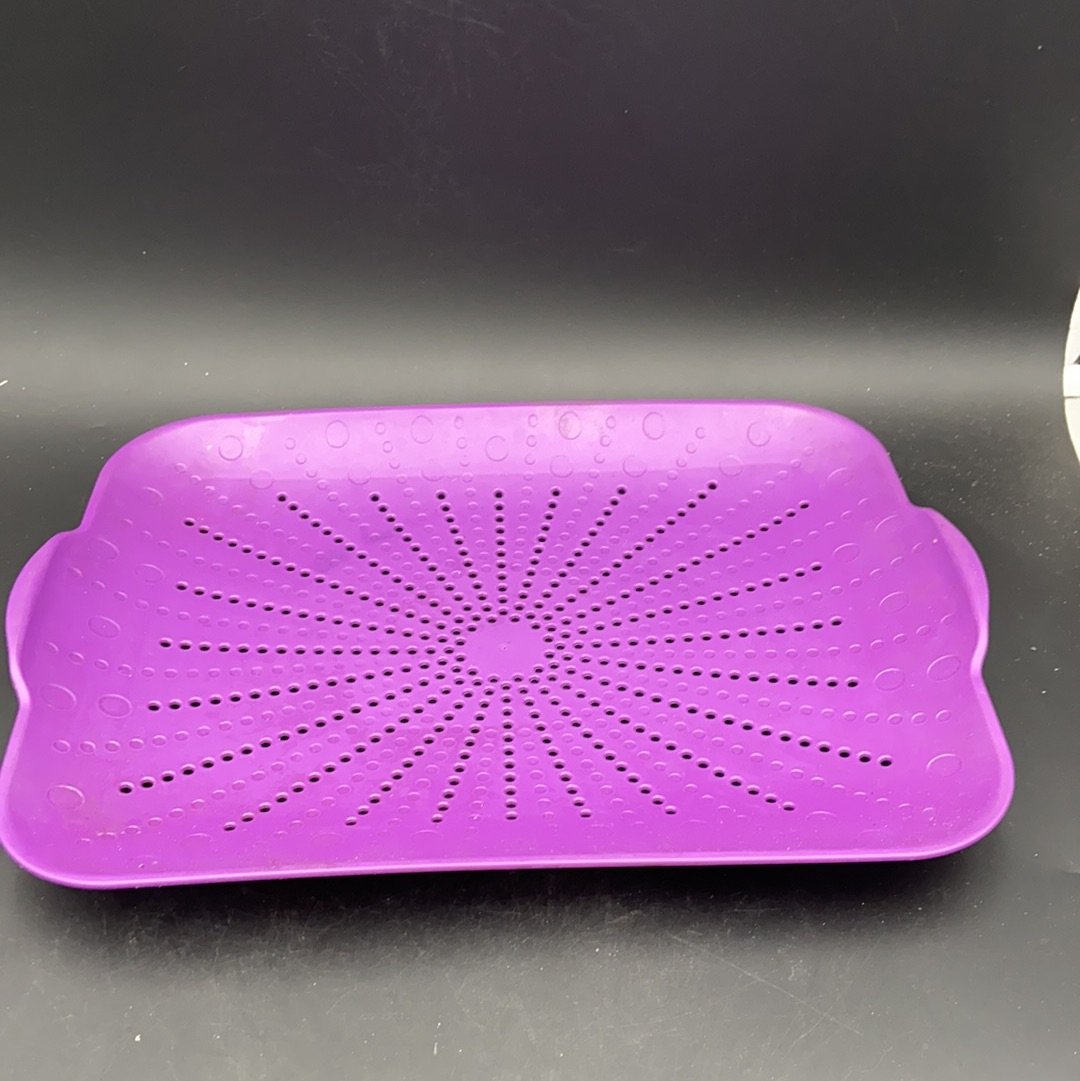 Purple tray