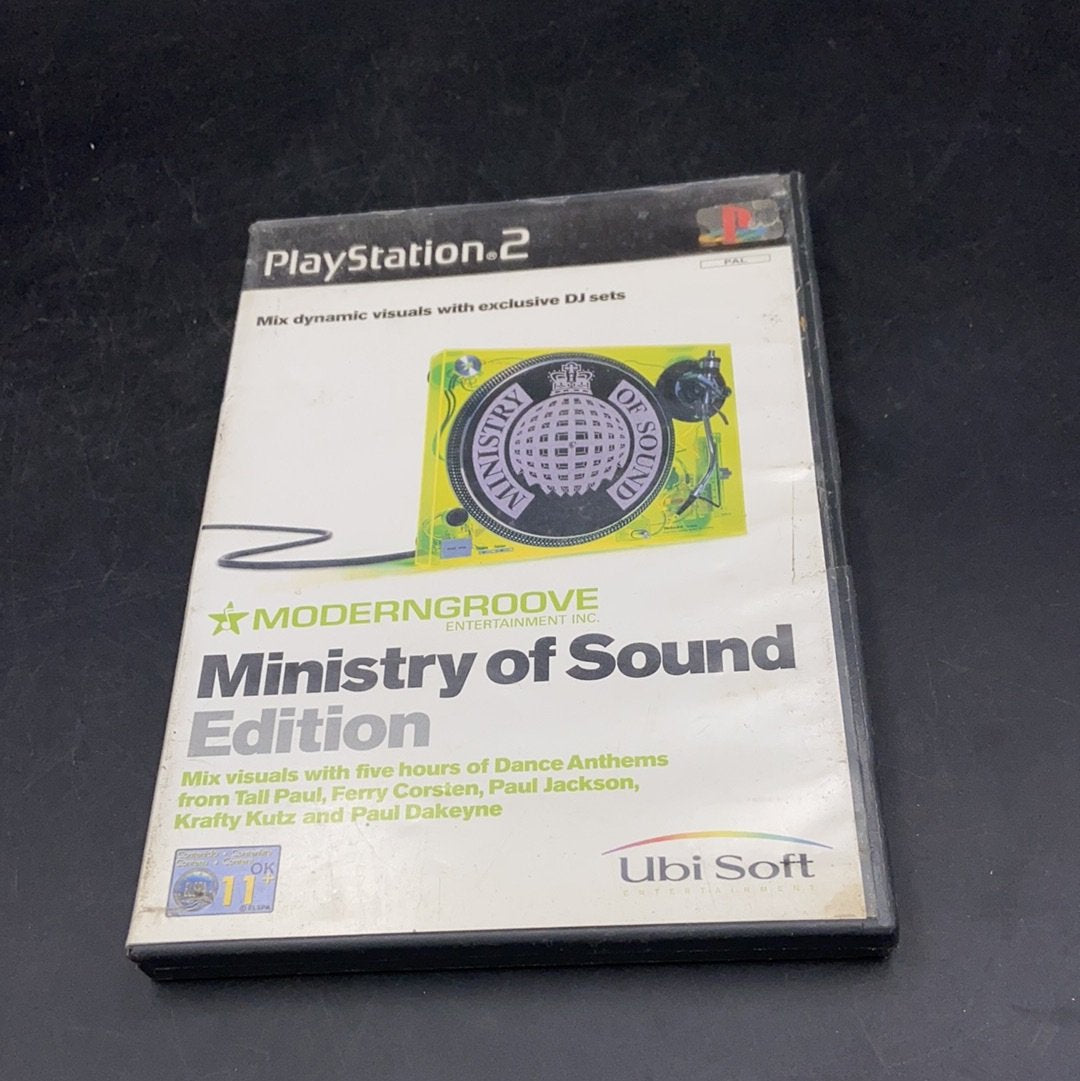 Ministry of sound  Édition   Play station 2