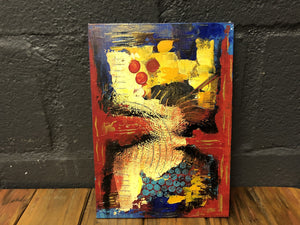Abstract fire Canvas