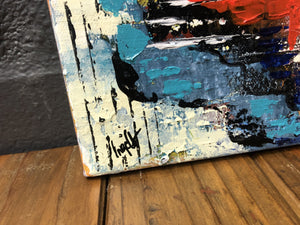 Abstract Colours Canvas