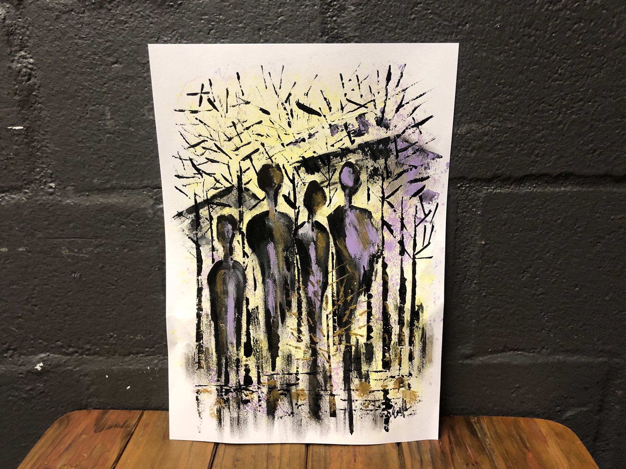 People of the Woods Canvas
