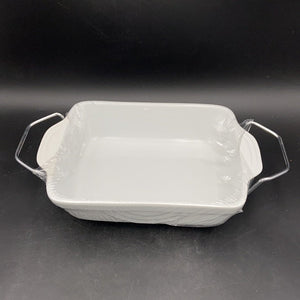 Oven dish    On a stand