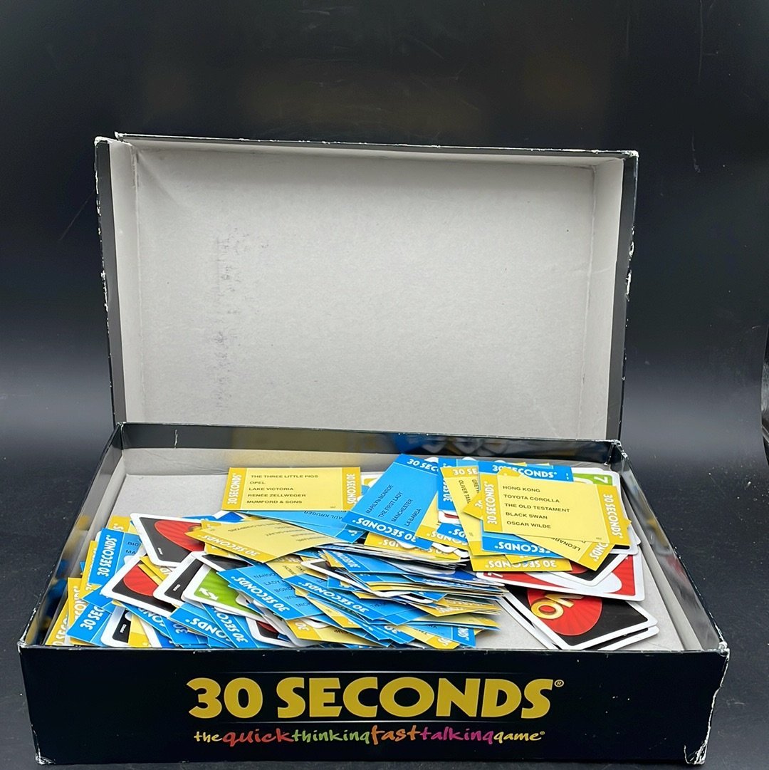 30 seconds game | 2ndhandwarehouse.com