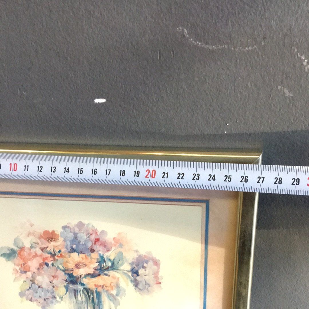 Flowers in a pot frame - 2ndhandwarehouse.com