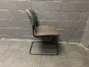 Striped Visitors Chair
