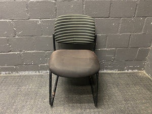Striped Visitors Chair