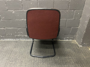 Red Visitors Chair with arms
