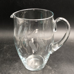 Set of jug and glasses