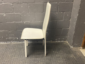 White Dining Chair needs TLC - PRICE DROP - PRICE DROP