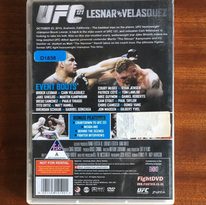 UFC 121 Lesnar vs Velasquez