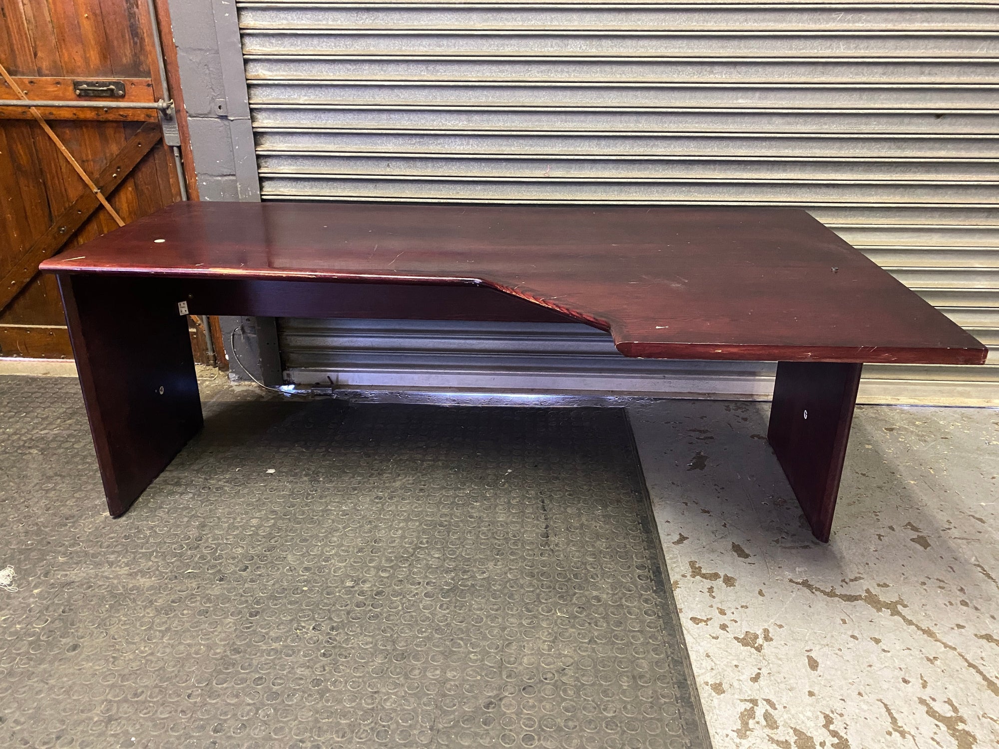 Large Cherry Wood Desk