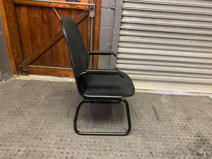 Visitor Chair in Black