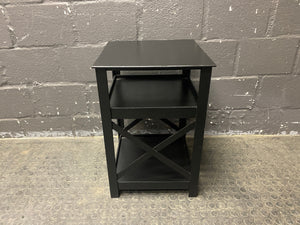 Modern Black Side Table -REDUCED