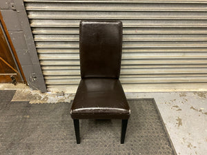 Brown dining chair -REDUCED